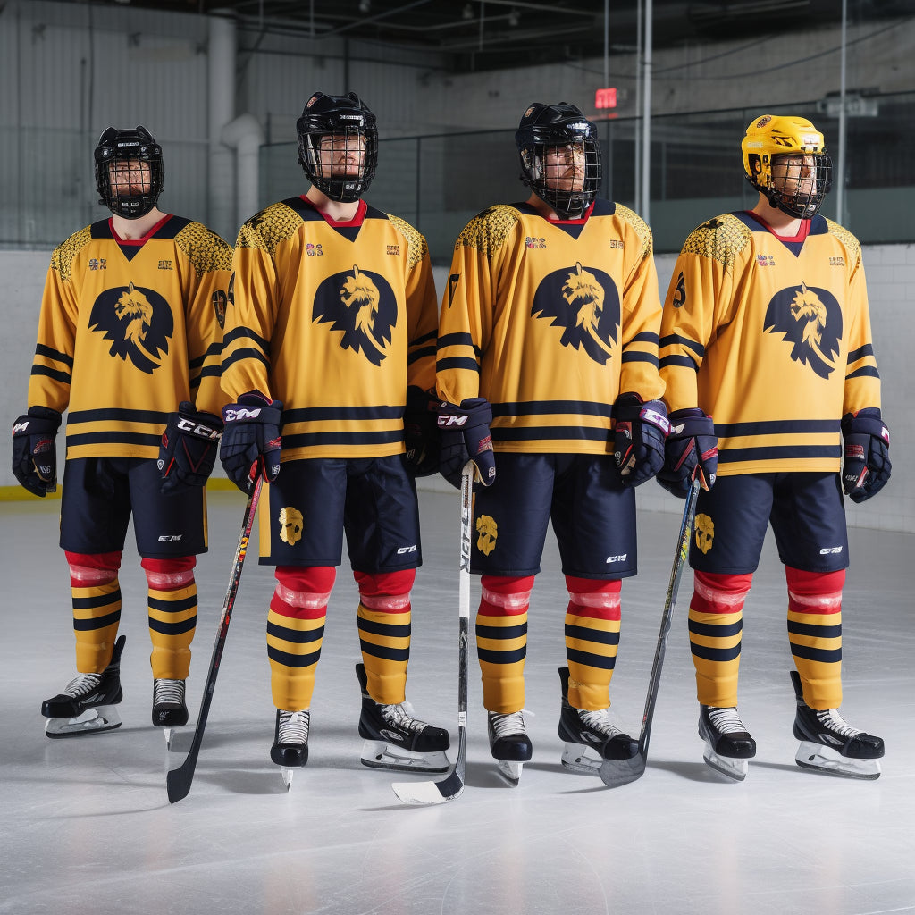 Decision-making tips when ordering hockey uniforms.