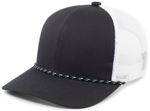 Pacific Headwear Trucker Snapback Braid Cap