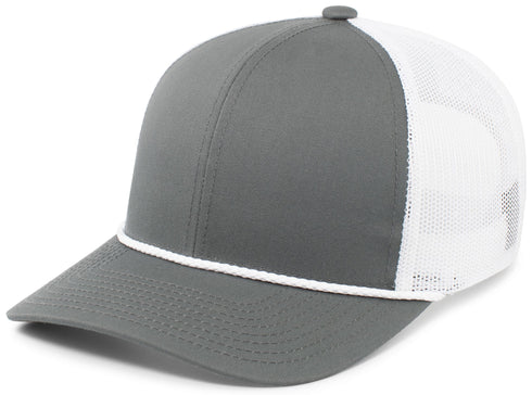 Pacific Headwear Trucker Snapback Braid Cap