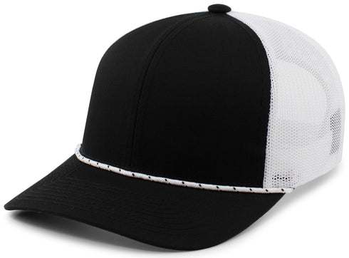 Pacific Headwear Trucker Snapback Braid Cap