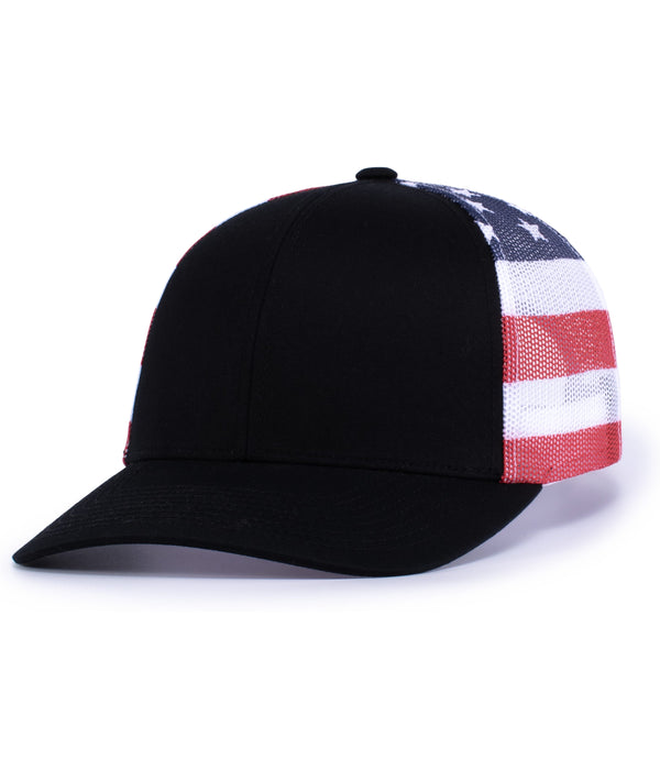 Pacific Headwear Printed Trucker Cap