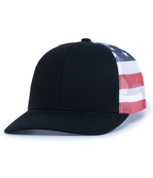 Pacific Headwear Printed Trucker Cap