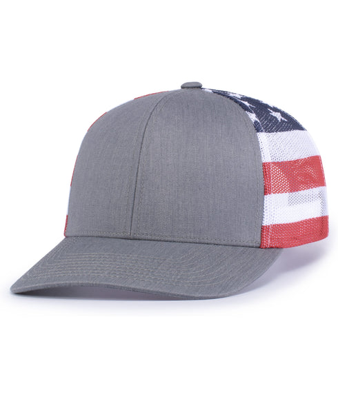 Pacific Headwear Printed Trucker Cap