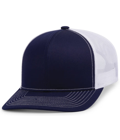 Pacific Headwear Contrast Stitch Trucker Snapback