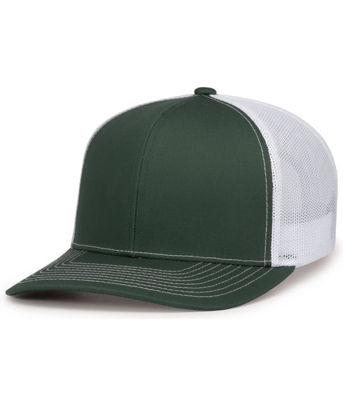 Pacific Headwear Contrast Stitch Trucker Snapback