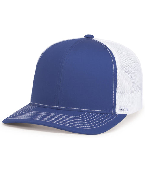 Pacific Headwear Contrast Stitch Trucker Snapback