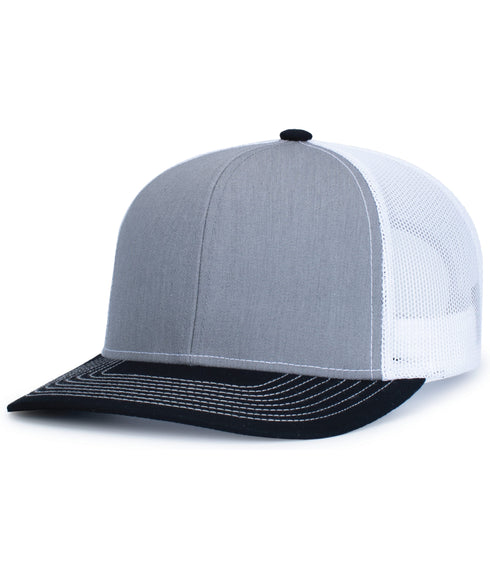 Pacific Headwear Contrast Stitch Trucker Snapback