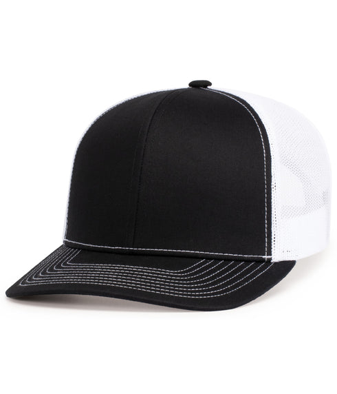 Pacific Headwear Contrast Stitch Trucker Snapback