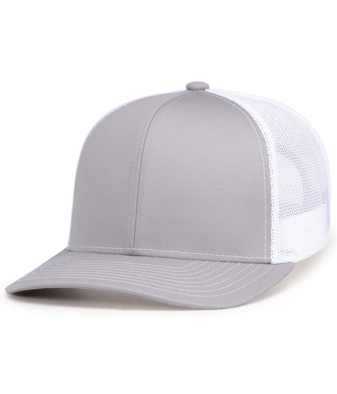Pacific Headwear Contrast Stitch Trucker Snapback