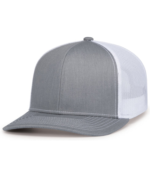 Pacific Headwear Contrast Stitch Trucker Snapback