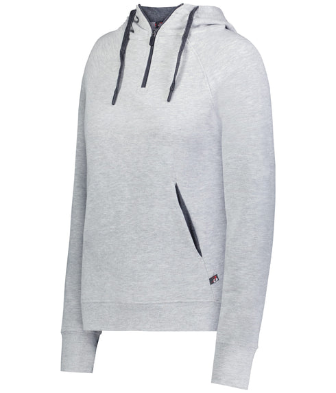 Badger Sport Fit Flex Ladies Hood Zip