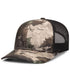 Pacific Headwear Camo Snapback Trucker Cap