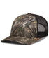 Pacific Headwear Camo Snapback Trucker Cap