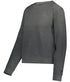 Badger Sport Ladies Athletic Fleece Crop Crew