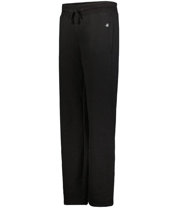 Badger Sport Ladies Open Bottom Fleece Pant