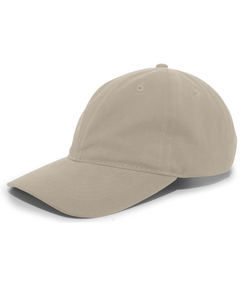 Pacific Headwear Brushed Cotton Twill Buckle Strap Adjustable Cap