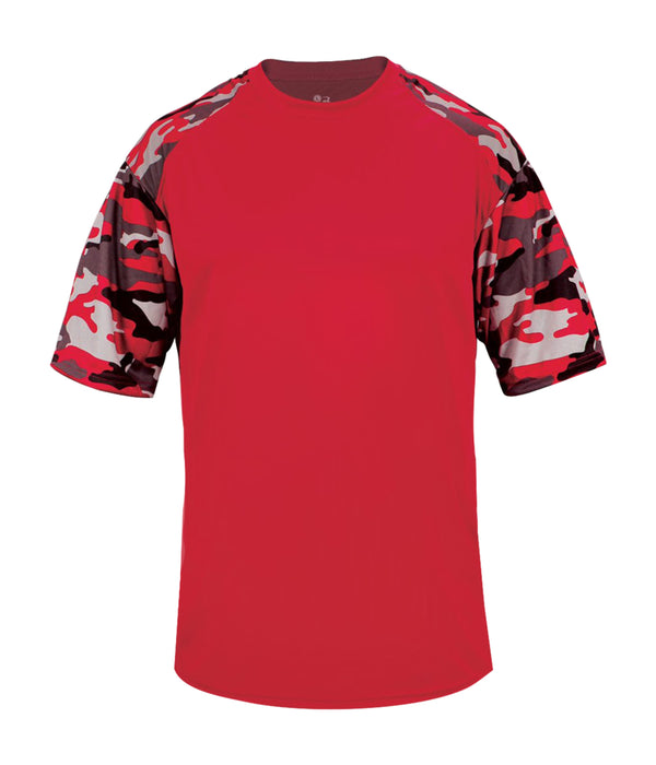 Badger Sport Youth Camo Sport Tee