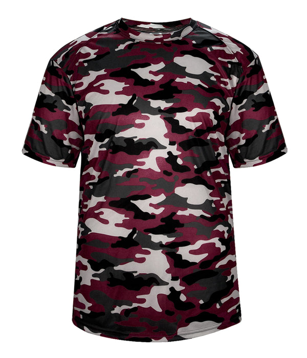 Badger Sport Youth Camo Tee