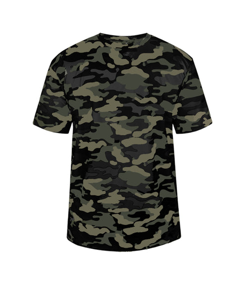 Badger Sport Youth Camo Tee