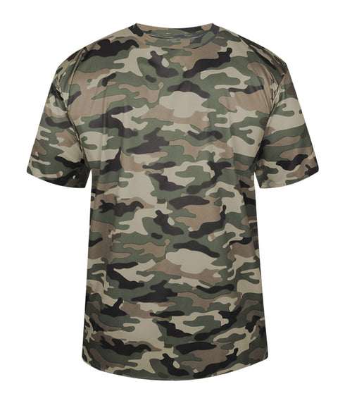 Badger Sport Youth Camo Tee