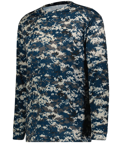 Badger Sport Youth Digital Long Sleeve Tee