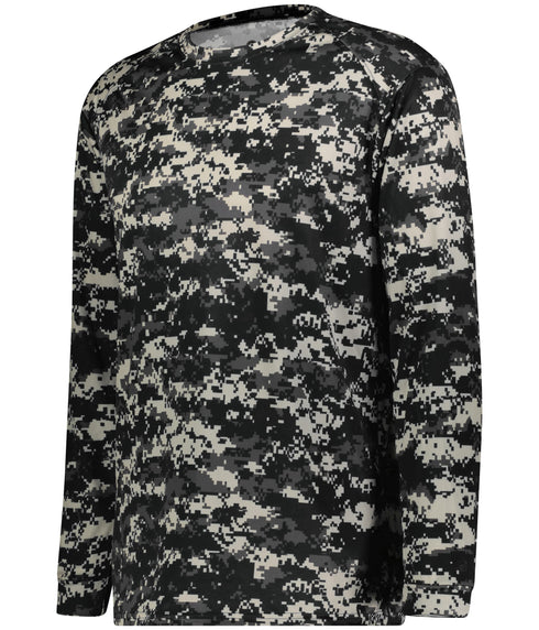 Badger Sport Youth Digital Long Sleeve Tee