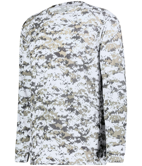 Badger Sport Youth Digital Long Sleeve Tee