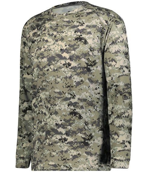 Badger Sport Youth Digital Long Sleeve Tee