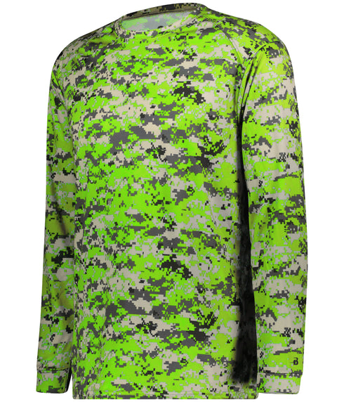 Badger Sport Youth Digital Long Sleeve Tee