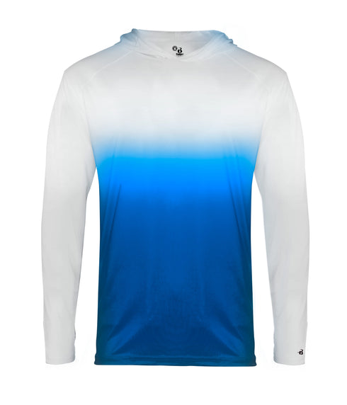 Badger Sport Ombre Youth Hood Tee