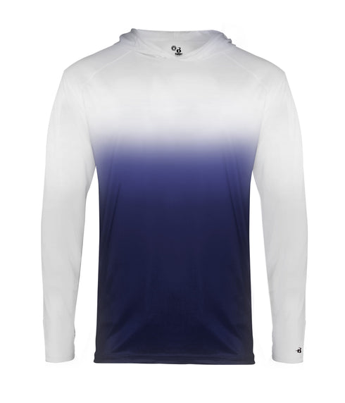 Badger Sport Ombre Youth Hood Tee