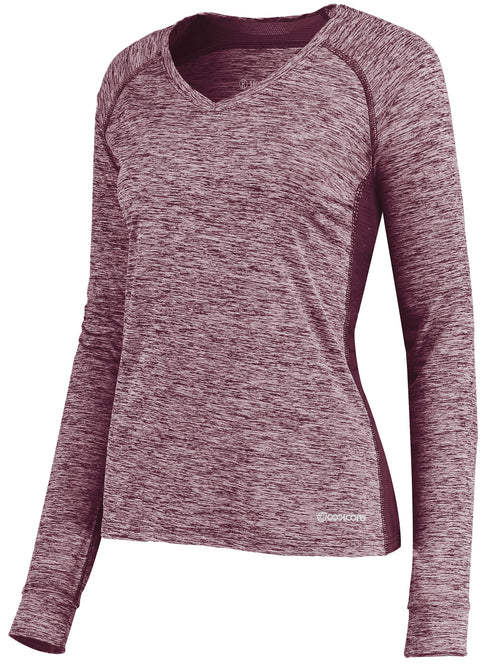 Holloway Ladies Electrify Coolcore® Long Sleeve Tee