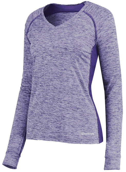 Holloway Ladies Electrify Coolcore® Long Sleeve Tee