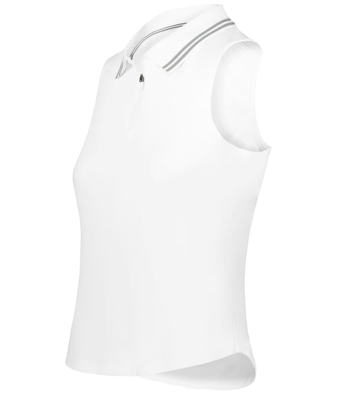 Holloway Ladies Court Sleeveless Polo