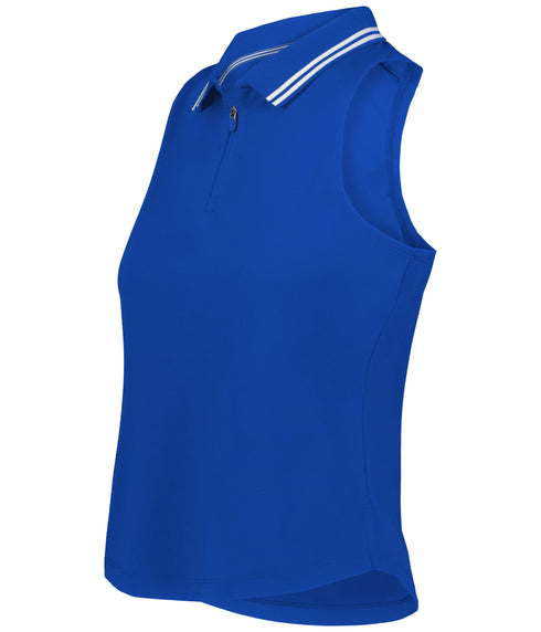 Holloway Ladies Court Sleeveless Polo