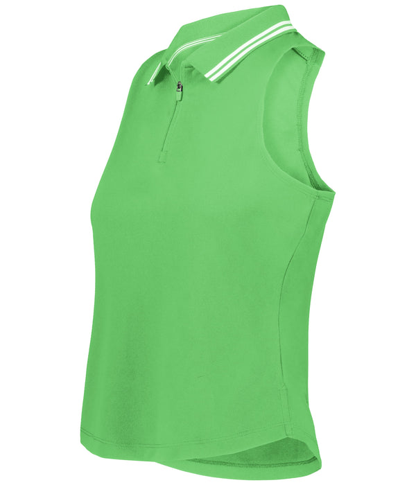 Holloway Ladies Court Sleeveless Polo
