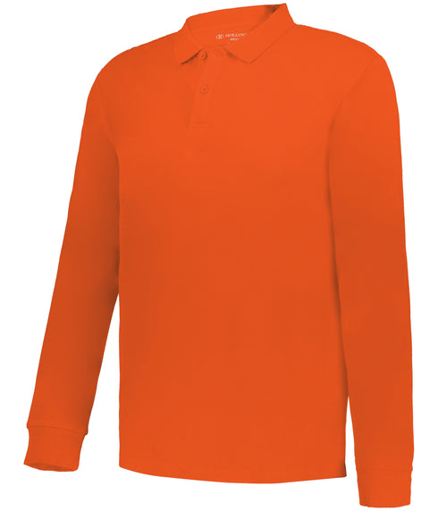 Holloway Core Cotton Long Sleeve Polo