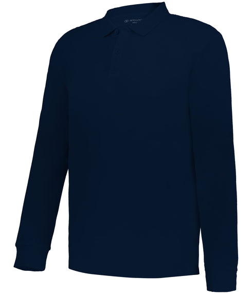 Holloway Core Cotton Long Sleeve Polo