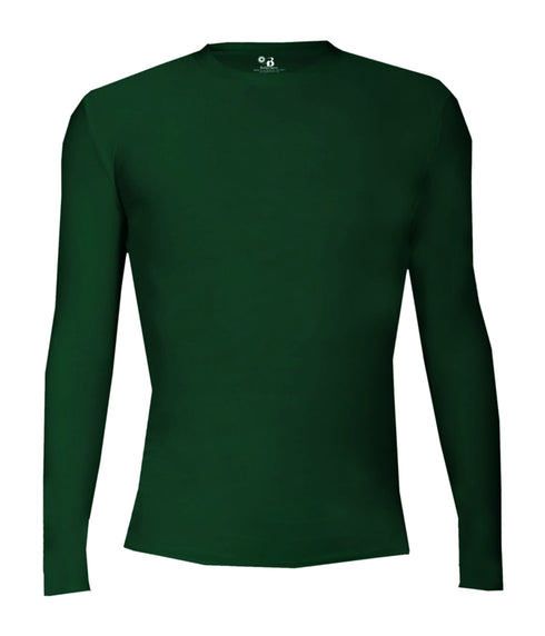 Badger Sport Youth Pro Compression Long Sleeve Crew