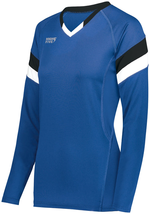 High Five Ladies Truhit Tri-Color Long Sleeve Jersey
