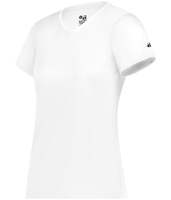Badger Sport Ladies Ultimate Softlock V-Neck Tee