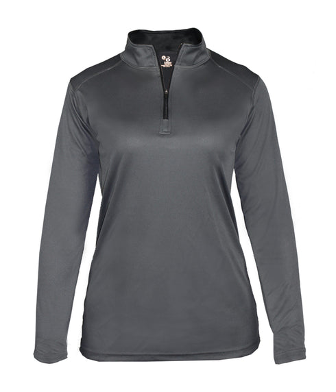 Badger Sport Ladies B-Core 1/4 Zip Pullover
