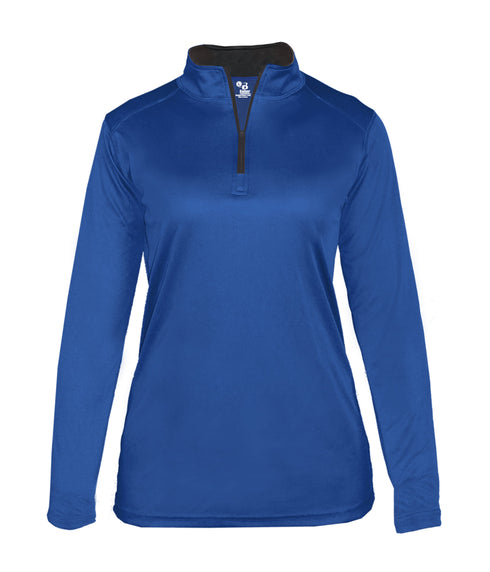Badger Sport Ladies B-Core 1/4 Zip Pullover