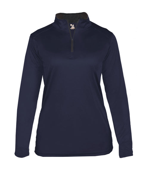 Badger Sport Ladies B-Core 1/4 Zip Pullover
