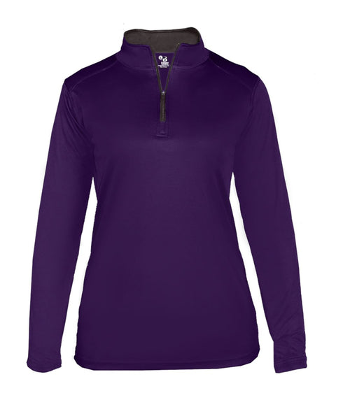 Badger Sport Ladies B-Core 1/4 Zip Pullover
