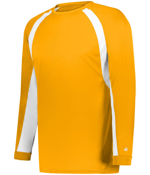 Badger Sport Youth Hook Long Sleeve Tee