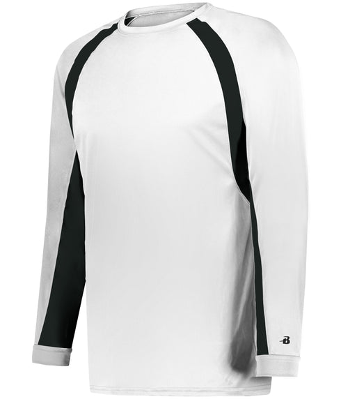 Badger Sport Youth Hook Long Sleeve Tee