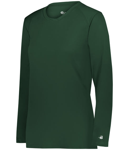 Badger Sport Ladies B-Core Long Sleeve Tee