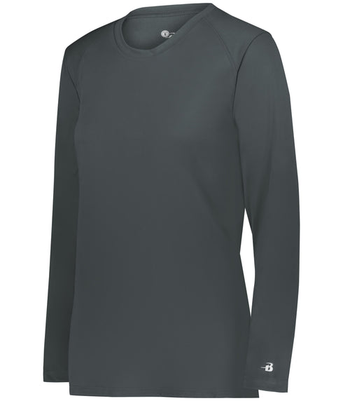 Badger Sport Ladies B-Core Long Sleeve Tee