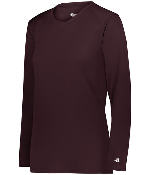 Badger Sport Ladies B-Core Long Sleeve Tee